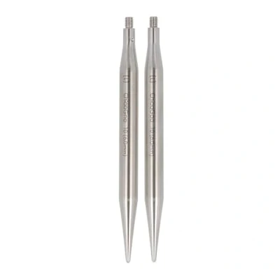 Afbeelding van ChiaoGoo Twist Lace roestvrij staal (8 cm, 6,00 mm) verwisselbaar breinaald tips 2 stuks