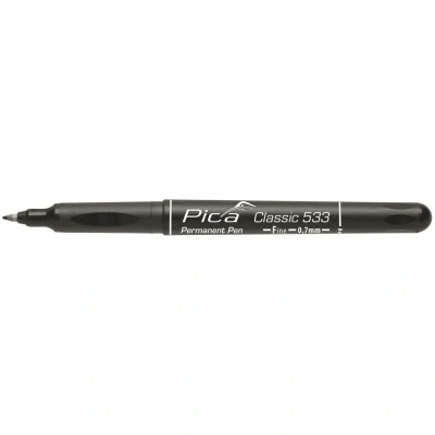 Afbeelding van Pica 533/46 permanent pen 0,7mm rond zwart