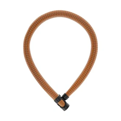 Afbeelding van Abus kettingslot IvyTex 7210/85 sparkling orange SL87777