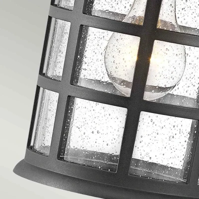 Afbeelding van Buitenwandlamp Freeport M, lantaarn, zwart