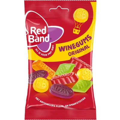 Afbeelding van Red Band Winegums 24x100g