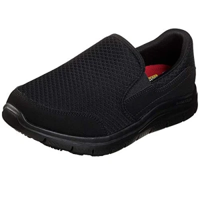 Afbeelding van Skechers Cozard Sneakers voor dames, Zwart van waterafstotend en vuilafstotend nubuckleer