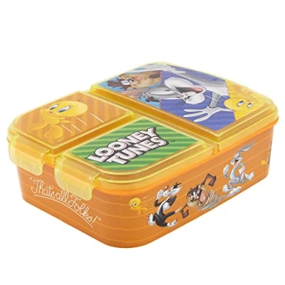 Image de Stor BOÎTE À LUNCH MULTI COMPARTIMENTS LOONEY TUNES HEROES