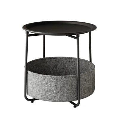 Afbeelding van Vicco Salontafel Liva, Zwart, 47 x 50 cm