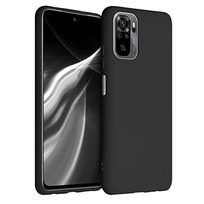 Afbeelding van kwmobile telefoonhoesje geschikt voor Xiaomi Redmi Note 10 / 10S Hoesje smartphone Back cover in mat zwart