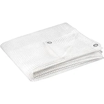 Afbeelding van Cogex 82653 polyethyleen beschermend verstevigd zeildoek, 2 x 3 m, 160 g/m², Transparant doorschijnend. hoge weerstand, scheurvast en waterdicht UV gestabiliseerd. helder, m