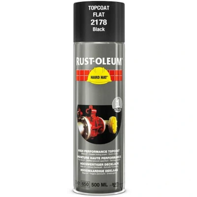 Image de Peinture de finition en aérosol Hard Hat 500ml Rust Oleum