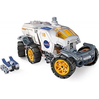 Afbeelding van Clementoni Scienza Build NASA Rover Martiano, bouwset, mechanische werkplaats, wetenschappelijk spel kinderen 8 jaar, handleiding in het Italiaans, gemaakt Italië, meerkleurig, 19250