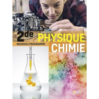 Afbeelding van Physique chimie 2de: Manuel élève 2019