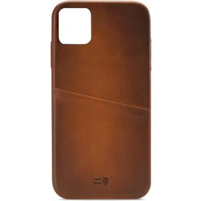 Afbeelding van Senza Desire Leather Cover with Card Slot Apple iPhone 11 Pro Max Burned Cognac