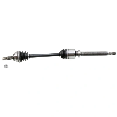 Afbeelding van FEBI BILSTEIN 181117 Aandrijfas Vooras rechts Met moer RENAULT: Kangoo II / Grand Kangoo, Express, Be Bop