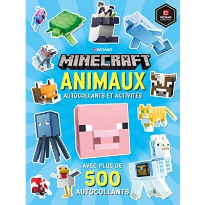 Afbeelding van Minecraft animaux autocollants et activites avec plus de 500
