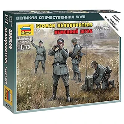 Afbeelding van Zvezda German Hq Wwii (Zve6133) modelbouwsets, hobbybouwspeelgoed voor kinderen, modelverf en accessoires
