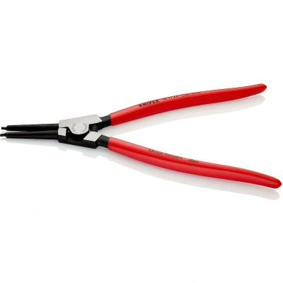 Image de KNIPEX 46 11 A4 pince à circlips pour bagues extérieures sur arbres plastifiés noir atramentisé 320 mm