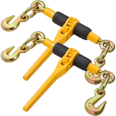 Image de VEVOR Tendeur à Cliquet pour Chaîne d&#039;Arrimage 6,3 8 mm Charge 1180 kg Lot de 2
