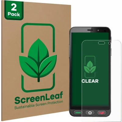 Afbeelding van ScreenLeaf Screenprotector voor Brondi Amico S Nero Duurzame schermbescherming Folie Beschermfolie transparant (2 Stuks)