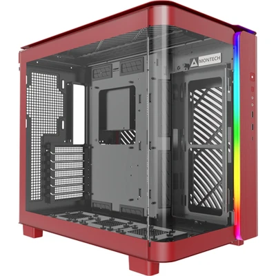 Afbeelding van Montech King 95 Rood Midtowermodel ATX