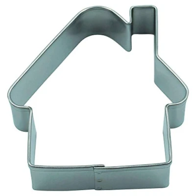 Afbeelding van BekkiB uitsteekvorm &quot;Huis&quot; ca. 5,3 x 5,1 cm van roestvrij staal vaatwasmachinebestendig voor het bakken koekjes 77330