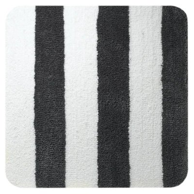 Afbeelding van Sealskin Linje Badmat Polyester 60x60 cm Grijs