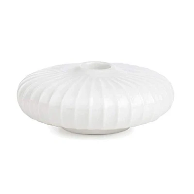 Afbeelding van Kähler Design Hammershøi Kandelaar Ø 11,5 cm Hoogte 4,5 Wit