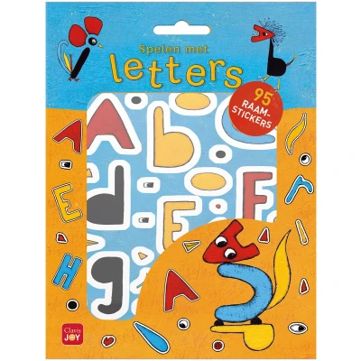 Afbeelding van Spelen met letters stickerset. 3+