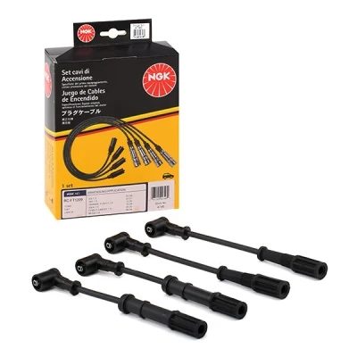 Afbeelding van NGK 4746 Bougiekabelset 4 FIAT: 500 C Convertible, Doblo I Estate, Qubo, FORD: KA Hatchback, ALFA ROMEO: MiTo