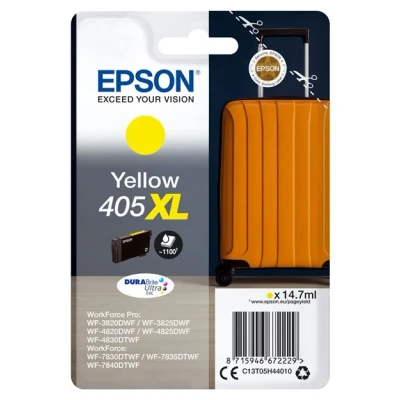 Image de Cartouche d&#039;encre Epson Valise 405 XL Jaune