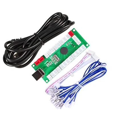Afbeelding van EG STARTS Zero Delay USB Encoder voor PC Games Controller Arcade Joystick Mame Jamma Parts (gebruik 5Pin + Happ knoppen)