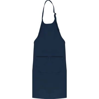 Afbeelding van Schort/Tuniek/Werkblouse Kind One Size Kariban Navy 100% Katoen