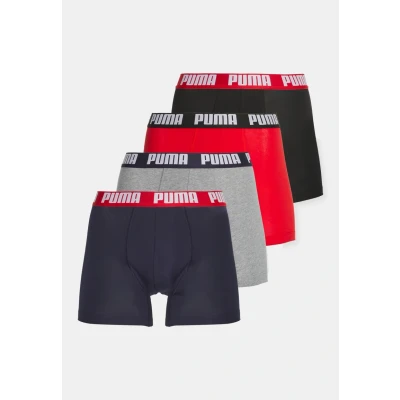 Afbeelding van Puma MEN Everyday 4 PACK Onderbroeken, Heren, Maat: XXL, Red combo