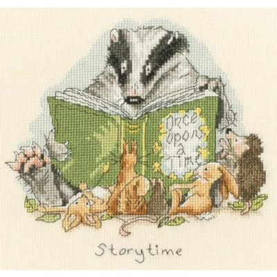 Afbeelding van Bothy Threads Anita Jeram Storytime borduren (pakket) XAJ28