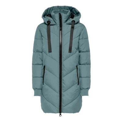 Afbeelding van JDY Skylar Padded HOOD OTW NOOS Winterjas, Dames, Maat: Small, Stormy weather