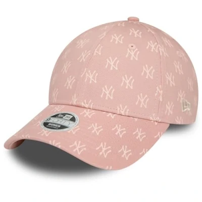 Afbeelding van NEW Era 9FORTY Monogram YORK Yankees Pet, Dames, Maat: One Size, Rosa