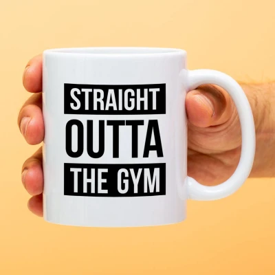Afbeelding van Mok Straight Outta The Gym