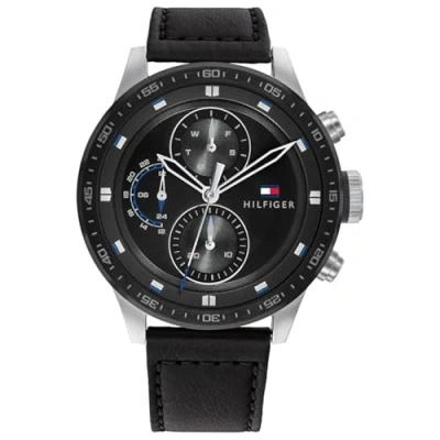Afbeelding van Tommy Hilfiger Analoog kwartshorloge voor heren, Grijs/Grijs, armband