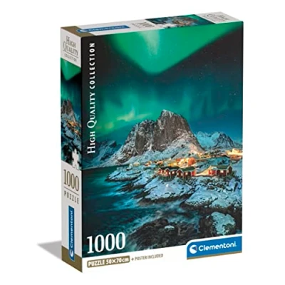 Afbeelding van Clementoni Puzzel 1000 Stukjes High Quality Lofoten Islands Voor Volwassenen