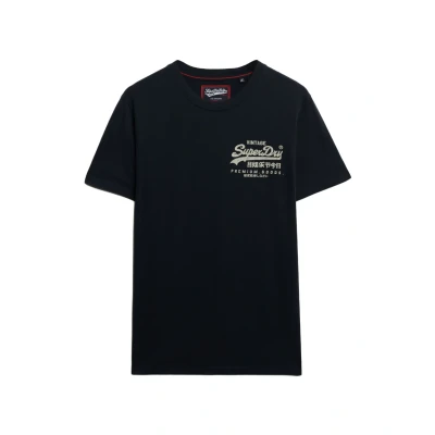 Afbeelding van Superdry Vintage LOGO Tokyo Tshirt print, Heren, Maat: Small, Insignia blue