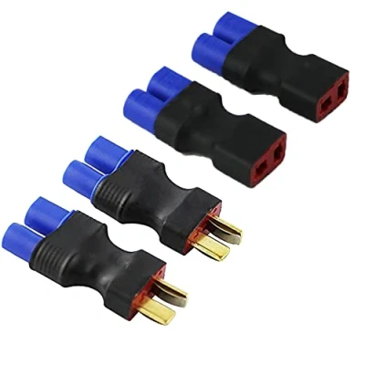 Afbeelding van LinsyRC 2 stuks EC3 stekker op vrouwelijke connector T Dean en mannelijke voor RC Lipo batterij