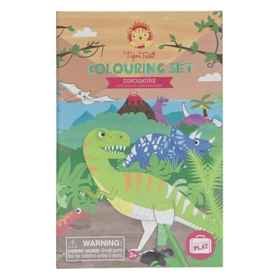 Afbeelding van Tiger Tribe Kleurset Dino