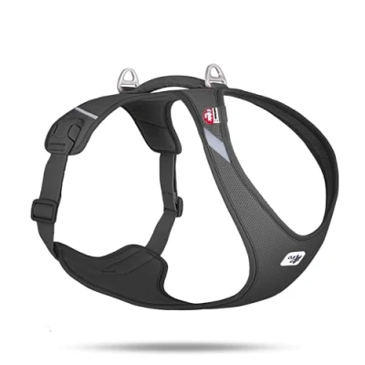 Afbeelding van Curli Belka Comfort Hondentuig Helemaal Nieuw Zwart XL (XL, Hond, Algemeen), Kraag + Leiband