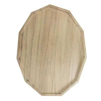 Afbeelding van Dienblad Polygon Blis Rubberhout L TAK Design