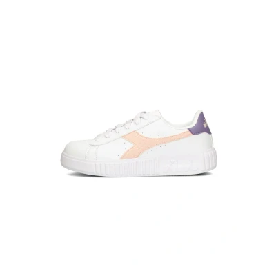 Afbeelding van Diadora Game Step Skin Gs Sneakers Jongens Wit Maat 36
