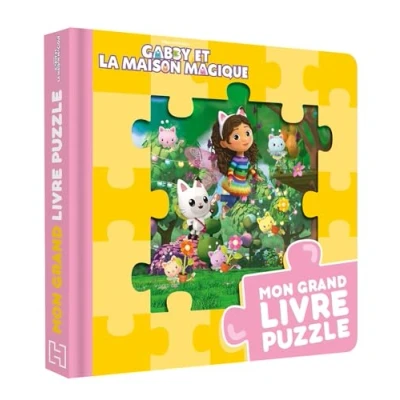 Afbeelding van GABBY ET LA MAISON MAGIQUE MON GRAND LIVRE PUZZLE