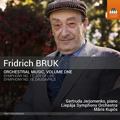 Afbeelding van Gertruda Jerjomenko, Liepaja Symphony Orchestra, Maris Kupcs Bruk: Orchestral Music, Volume One (CD)