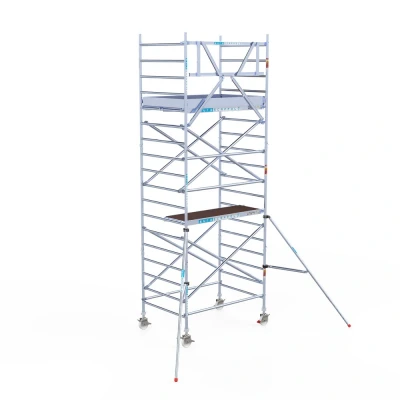 Afbeelding van Professionele rolsteiger 135x190x6.20m werkhoogte wooddeck
