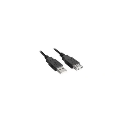 Image de Sharkoon Rallonge de câble USB (M) pour (F) 2.0 3 m noir