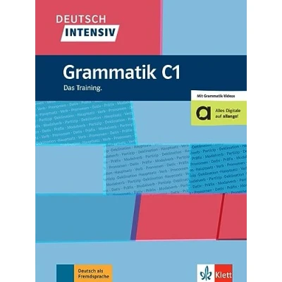 Afbeelding van Deutsch intensiv Grammatik C1. Das Training. Buch mit Videos