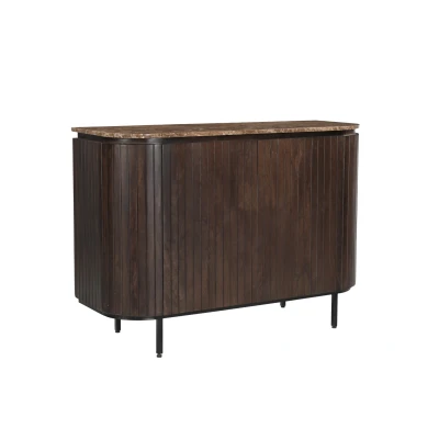 Afbeelding van Noor dressoir 115 cm hout/natuursteen