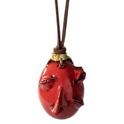 Afbeelding van TUANTUAN 1997 Berserk Behelit Griffith Egg of King Ketting Cosplay De Gouden Eeuw Boog Hanger Sieraden Kostuum Accessoires