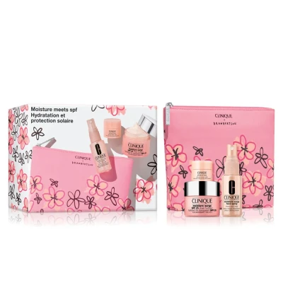 Afbeelding van Clinique Moisture Meets Spf set Hydraterende 3 ST
